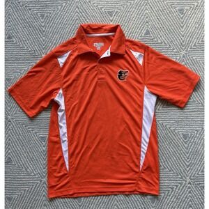 Augusta Sportswear Polo Shirt Baltimore Orioles‎ - OrangeWhite - Small